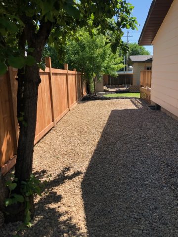 Low Maintenance Side Yard