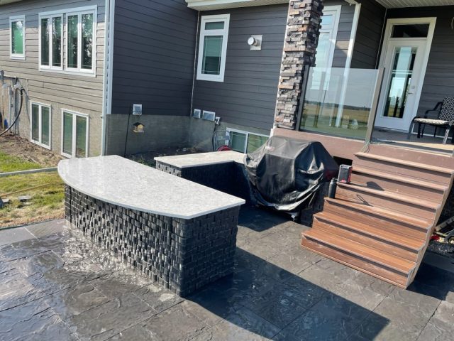 Patio with Outdoor Kitchen